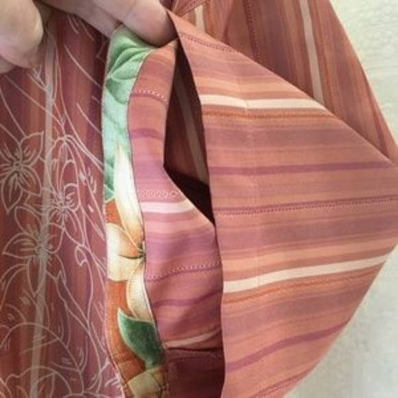 Joseph & Feiss Sz L Silk Printed Men Casual Shirt - Picture 6 of 7